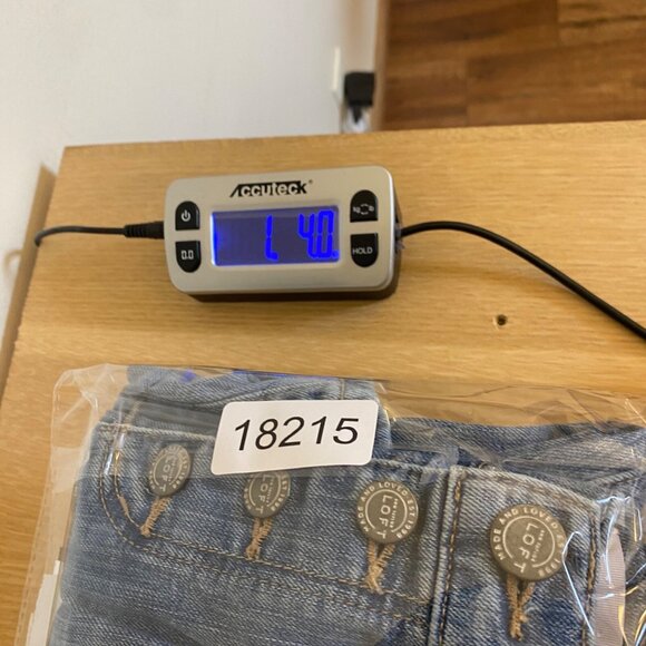 LOFT Jeans Womens 29 8 Blue Flare Light Wash Denim Button Fly Stretch Everyday - Picture 11 of 11